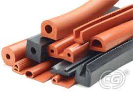 Orange Rubber Extrusions