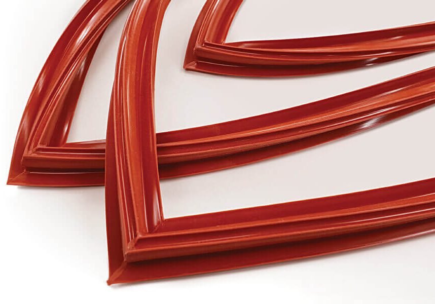 Red Rubber Extrusions